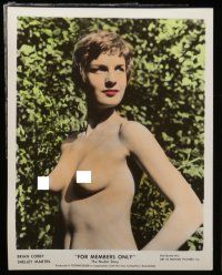 7s006 FOR MEMBERS ONLY 14 color 8x10 stills '59 The Nudist Story, wild images, Ramsey Herrington!