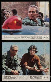7s074 FORT APACHE THE BRONX 8 8x10 mini LCs '81 Paul Newman, Edward Asner & Wahl as NYPD!