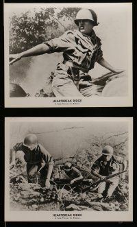 7s379 HEARTBREAK RIDGE 15 8x10 stills '55 wacky images of U.S. soldiers in Korea at war!