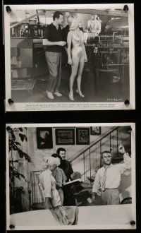 7s368 I MARRIED A WOMAN 16 8x10 stills '58 sexy Diana Dors, George Gobel, Hal Kanter candids!