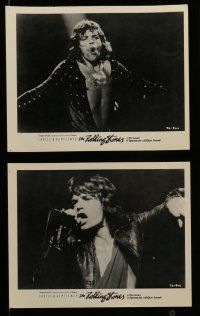 7s712 LADIES & GENTLEMEN THE ROLLING STONES 6 8x10 stills '73 Mick Jagger performing on stage!