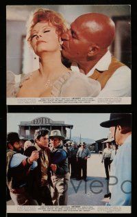 7s150 LAND RAIDERS 5 color 8x10 stills '69 Telly Savalas, George Maharis, Arlene Dahl, western!