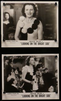 7s603 LOOKING ON THE BRIGHT SIDE 8 Canadian 8x10 stills R50s all with great images of Gracie Fields
