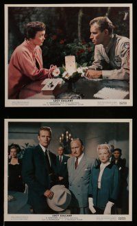 7s027 LUCY GALLANT 11 color 8x10 stills '55 Jane Wyman, Charlton Heston, Claire Trevor