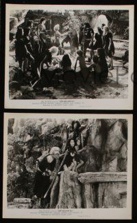 7s893 ONE MILLION B.C. 3 8x10 stills R46 images of caveman Victor Mature & Landis!