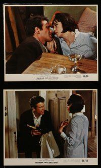 7s021 PROMISE HER ANYTHING 12 color 8x10 stills '66 images of Warren Beatty & pretty Leslie Caron!