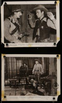 7s797 ROBIN HOOD OF THE PECOS 5 8x10 stills '41 Roy Rogers, King of the Cowboys, Gabby Hayes!