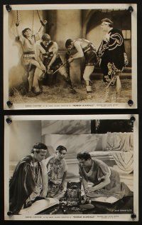 7s683 ROMAN SCANDALS 7 8x10 stills '33 great images of wacky Eddie Cantor and cast!