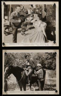 7s431 SILVER TRAILS 12 8x10 stills '48 great cowboy western images of Jimmy Wakely!