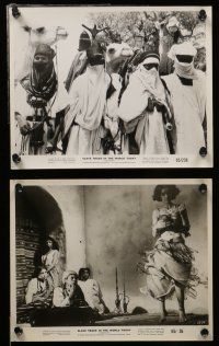 7s632 SLAVE TRADE IN THE WORLD TODAY 8 8x10 stills '65 smuggled motion pictures of a sheik's harem!