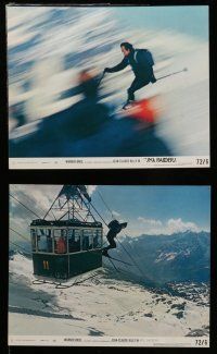 7s112 SNOW JOB 8 8x10 mini LCs '72 Jean-Claude Killy is a thief on skis after $240,000!
