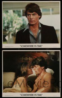 7s160 SOMEWHERE IN TIME 4 8x10 mini LCs '80 Christopher Reeve, Jane Seymour, cult classic!