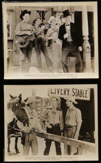 7s560 SONG OF THE SIERRAS 9 8x10 stills '46 singing cowboy Jimmy Wakely, Lee Lasses White!!