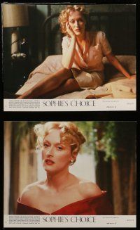 7s114 SOPHIE'S CHOICE 8 8x10 mini LCs '82 incredible Meryl Streep, Kevin Kline, Peter MacNicol!