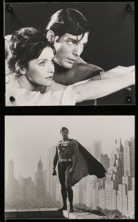 7s692 SUPERMAN 7 8x10 stills '78 Christopher Reeve, Jackie Coogan, Gene Hackman, Margot Kidder!