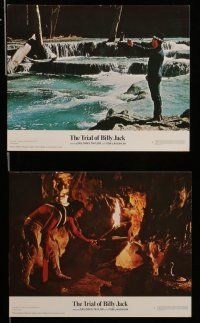 7s122 TRIAL OF BILLY JACK 8 8x10 mini LCs '74 action images of Tom Laughlin in the title role!