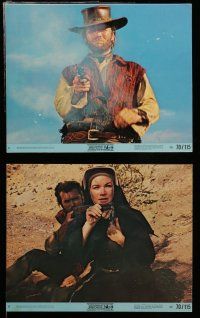 7s136 TWO MULES FOR SISTER SARA 7 8x10 mini LCs '70 images of Clint Eastwood & Shirley MacLaine!
