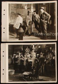 7s921 UNKNOWN TITLE 3 8x11 key book stills '30s all black cast, please help identify!