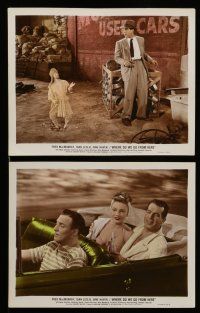 7s146 WHERE DO WE GO FROM HERE 6 color 8x10 stills '45 Fred MacMurray, Joan Leslie & June Haver!