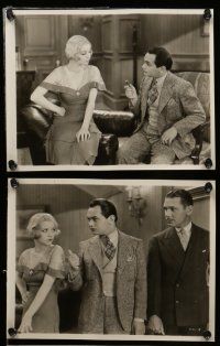7s513 WIDOW FROM CHICAGO 10 8x10 key book stills '30 great images of Edward G. Robinson, White!