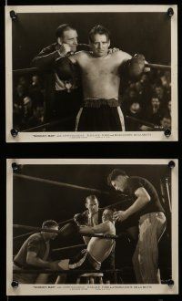 7s646 WOMAN'S MAN 8 8x10 stills '34 John Halliday, cool sports boxing images, some in the ring!