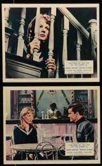 7s188 DARK AT THE TOP OF THE STAIRS 8 color English FOH LCs '60 Robert Preston, Dorothy McGuire!