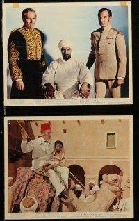7s244 KHARTOUM 7 color English FOH LCs '66 Charlton Heston & Laurence Olivier, North Africa!