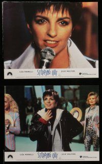 7s236 STEPPING OUT 8 color English FOH LCs '91 directed by Lewis Gilbert, Liza Minnelli!