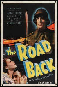 7t775 ROAD BACK 1sh '37 John 'Dusty' King, directed by James Whale, Erich Maria Remarque novel!