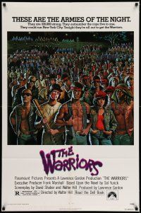 7t945 WARRIORS 1sh '79 Walter Hill, Jarvis artwork of the armies of the night!