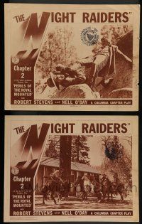 7w984 PERILS OF THE ROYAL MOUNTED 2 chapter 2 LCs '42 Columbia RCMP serial, The Night Raiders!