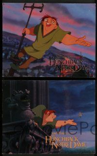 7w815 HUNCHBACK OF NOTRE DAME 7 English LCs '96 Walt Disney cartoon from Victor Hugo's novel!