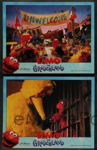 7w210 ELMO IN GROUCHLAND 8 LCs '99 Sesame Street Muppets, Mandy Patinkin, Vanessa Williams!