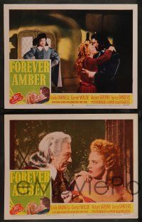 7w810 FOREVER AMBER 7 LCs R53 sexy Linda Darnell, Cornel Wilde, directed by Otto Preminger!