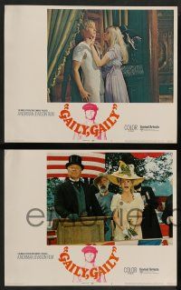 7w262 GAILY, GAILY 8 LCs '70 images of Beau Bridges, Brian Keith, George Kennedy, Melina Mercouri!