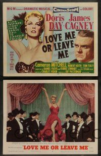 7w401 LOVE ME OR LEAVE ME 8 LCs '55 Doris Day as Ruth Etting is a dime-a-dance girl in Chicago!