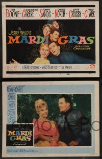 7w416 MARDI GRAS 8 LCs '58 images of Pat Boone, Christine Carere, Tommy Sands, Sheree North!