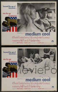 7w426 MEDIUM COOL 8 LCs '69 Haskell Wexler classic, Robert Forster & sexy nurse Marianna Hill!