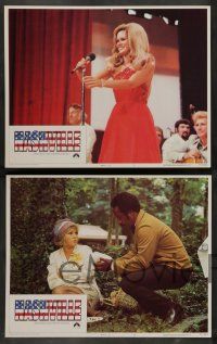 7w470 NASHVILLE 8 int'l LCs '75 images of Karen Black, Lily Tomlin, directed by Robert Altman!