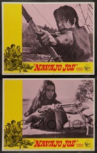 7w472 NAVAJO JOE 8 LCs '67 directed by Sergio Corbucci, Burt Reynolds as Native American Indian!