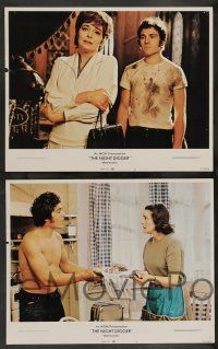 7w483 NIGHT DIGGER 8 LCs '71 Patricia Neal, Pamela Brown, Nicholas Clay, directed by Alastair Reid!