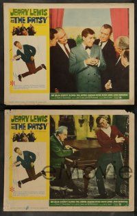 7w517 PATSY 8 LCs '64 wacky images of star & director Jerry Lewis, Ina Balin, slapstick!