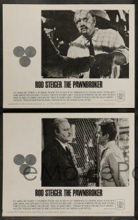 7w519 PAWNBROKER 8 LCs '65 concentration camp survivor Rod Steiger, directed by Sidney Lumet!