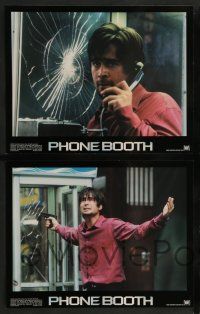 7w522 PHONE BOOTH 8 LCs '02 Colin Farrell, Katie Holmes, Forest Whitaker, Radha Mitchell!