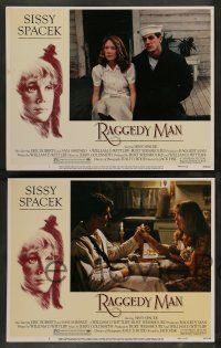 7w556 RAGGEDY MAN 8 LCs '81 romantic images of Sissy Spacek & Eric Roberts, directed by Jack Fisk!