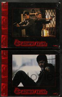 7w566 REPLACEMENT KILLERS 8 LCs '98 cool images of Chow Yun-Fat & sexy Mira Sorvino, Antoine Fuqua!