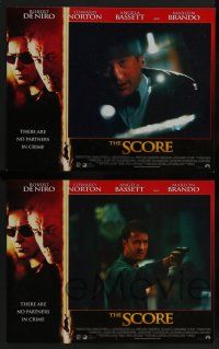 7w595 SCORE 8 LCs '01 Robert De Niro, Edward Norton, Marlon Brando, Angela Bassett!