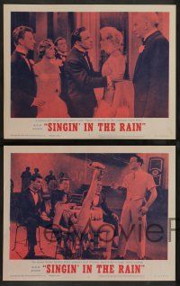 7w821 SINGIN' IN THE RAIN 7 LCs R62 Gene Kelly, Donald O'Connor, Debbie Reynolds, classic musical!