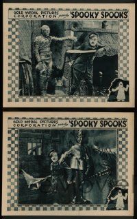 7w887 SPOOKY SPOOKS 5 LCs '25 detective Sherlock Bones in zany haunted house with living mummy!