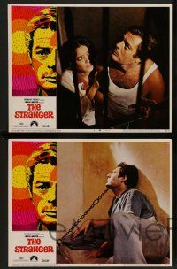 7w888 STRANGER 5 LCs '68 Luchino Visconti's Lo Straniero, Marcello Mastroianni!